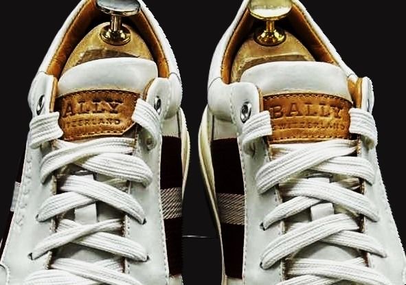BALLY Trainer Stripe Lift low-top leather Sneakers รูปที่ 2