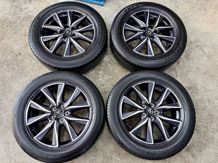 ล้อแม็ก MAZDA CX-5 ขอบ 19” สภาพสวยสีเดิม ยาง TOYO 225-55R19 ปี 22 รูปที่ 4