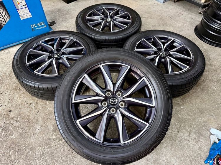 ล้อแม็ก MAZDA CX-5 ขอบ 19” สภาพสวยสีเดิม ยาง TOYO 225-55R19 ปี 22 รูปที่ 3