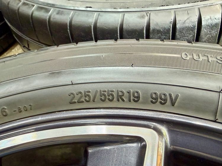 ล้อแม็ก MAZDA CX-5 ขอบ 19” สภาพสวยสีเดิม ยาง TOYO 225-55R19 ปี 22 รูปที่ 10