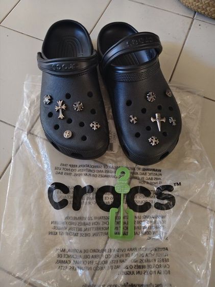 crocs แท้ สภาพสวยๆ ไม่มีตำหนิ ใช้งานไม่ถึงเดือน เบอร์m9w11 รูปที่ 9