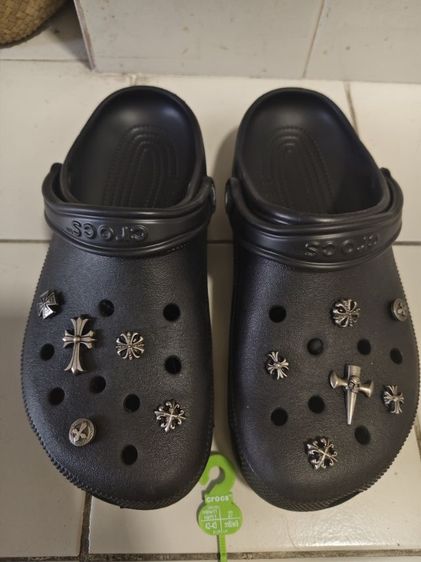 crocs แท้ สภาพสวยๆ ไม่มีตำหนิ ใช้งานไม่ถึงเดือน เบอร์m9w11 รูปที่ 4