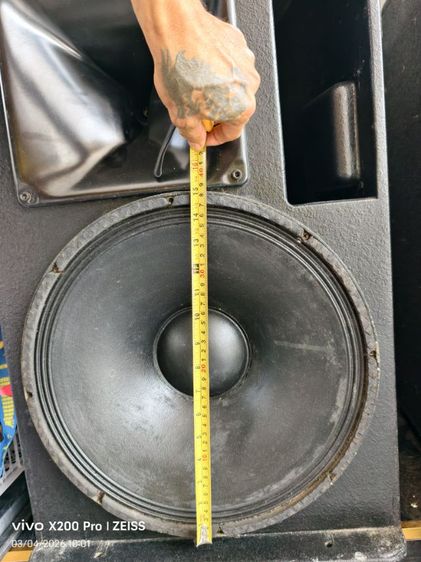 ลำโพงผับมือสองใช้งานได้ปกติมีสองตัว รูปที่ 11