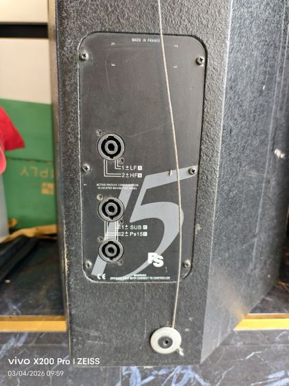 ลำโพงผับมือสองใช้งานได้ปกติมีสองตัว รูปที่ 10