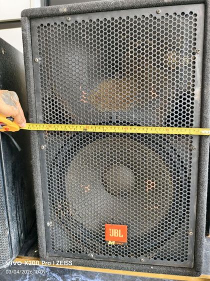 ลำโพงผับมือสองใช้งานได้ปกติมีสองตัว รูปที่ 2