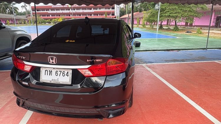 Honda City 2017 1.5 S i-VTEC Sedan เบนซิน ไม่ติดแก๊ส เกียร์อัตโนมัติ ดำ รูปที่ 3