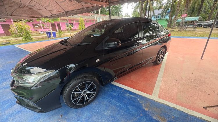 Honda City 2017 1.5 S i-VTEC Sedan เบนซิน ไม่ติดแก๊ส เกียร์อัตโนมัติ ดำ รูปที่ 2