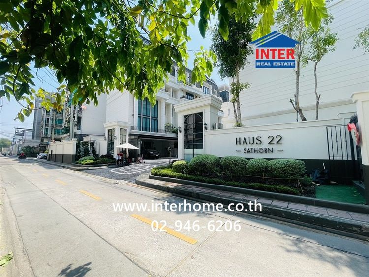 ทาวน์โฮม 4.5 ชั้น 29.5 ตร.ว หมู่บ้านเฮาส์22สาทร ซอยนราธิวาสราชนครินทน์22 ถนนนราธิวาส เขตยานนาวา กรุงเทพมหานคร รูปที่ 3