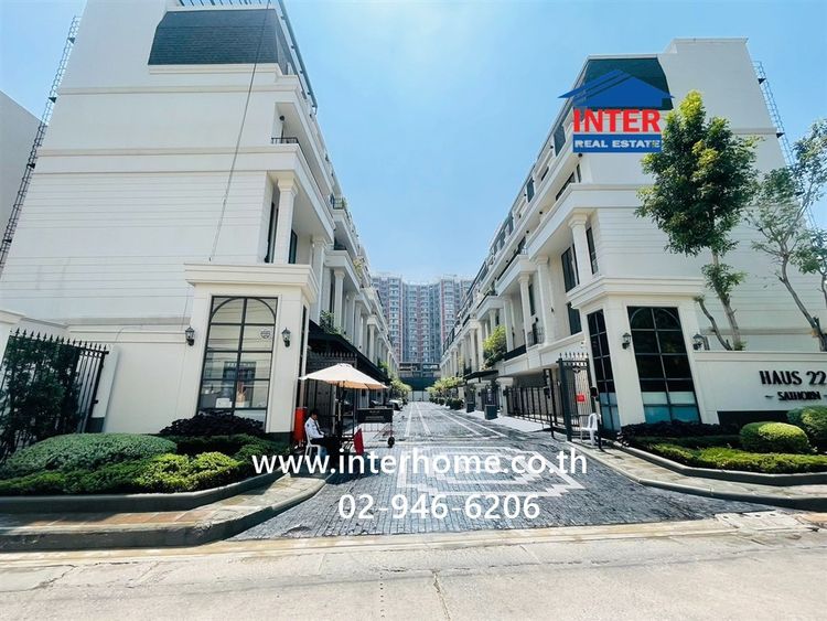ทาวน์โฮม 4.5 ชั้น 29.5 ตร.ว หมู่บ้านเฮาส์22สาทร ซอยนราธิวาสราชนครินทน์22 ถนนนราธิวาส เขตยานนาวา กรุงเทพมหานคร รูปที่ 2