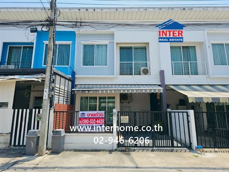 ทาวน์เฮ้าส์ 2 ชั้น 18.7 ตร.ว. หมู่บ้านพลีโน่ สุขสวัสดิ์30 ซอยสุขสวัสดิ์30 แยก7 ถนนสุขสวัสดิ์ เขตราษฎร์บูรณะ กรุงเทพมหานคร