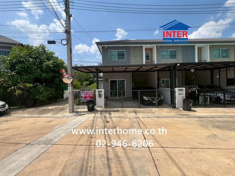 ทาวน์เฮ้าส์ 2 ชั้น 25 ตร.ว. หมู่บ้านพฤกษา95-3 ซอยกันตนา ถนนกาญจนาภิเษก ถนนบางใหญ่-บางคูลัด บางใหญ่ นนทบุรี