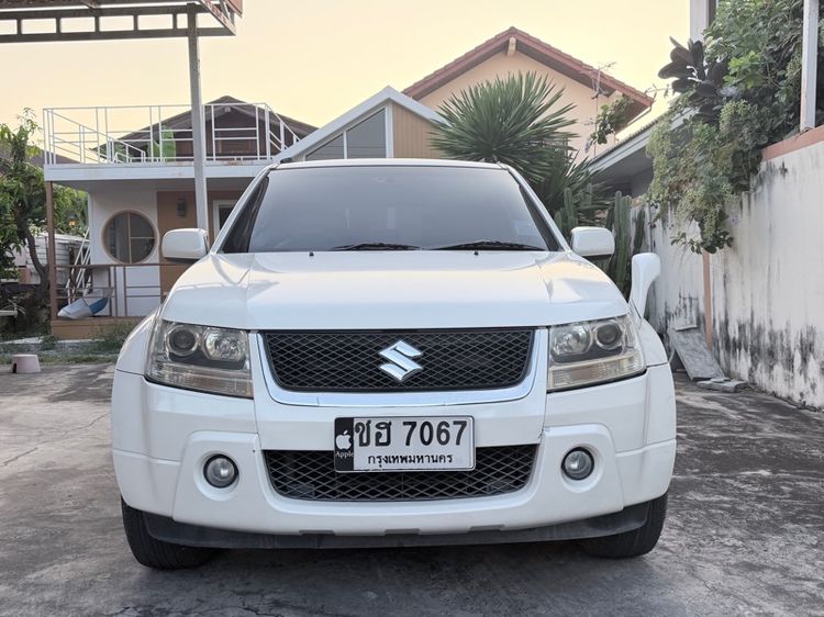 Suzuki Grand Vitara 2008 Utility-car เบนซิน ไม่ติดแก๊ส เกียร์อัตโนมัติ ขาว รูปที่ 2