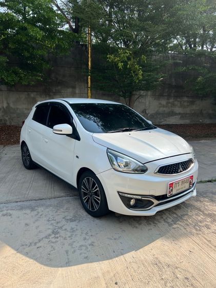 Mitsubishi Mirage 2016 1.2 GLS Limited Sedan เบนซิน ไม่ติดแก๊ส เกียร์อัตโนมัติ ขาว รูปที่ 2