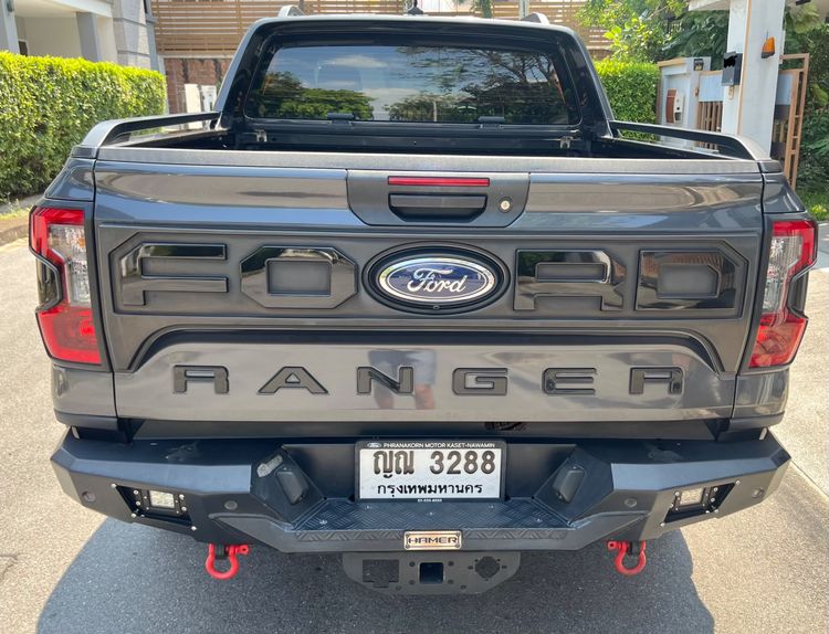 Ford Ranger 2022 2.0 Turbo Hi-Rider Wildtrak Pickup ดีเซล ไม่ติดแก๊ส เกียร์อัตโนมัติ เทา รูปที่ 3