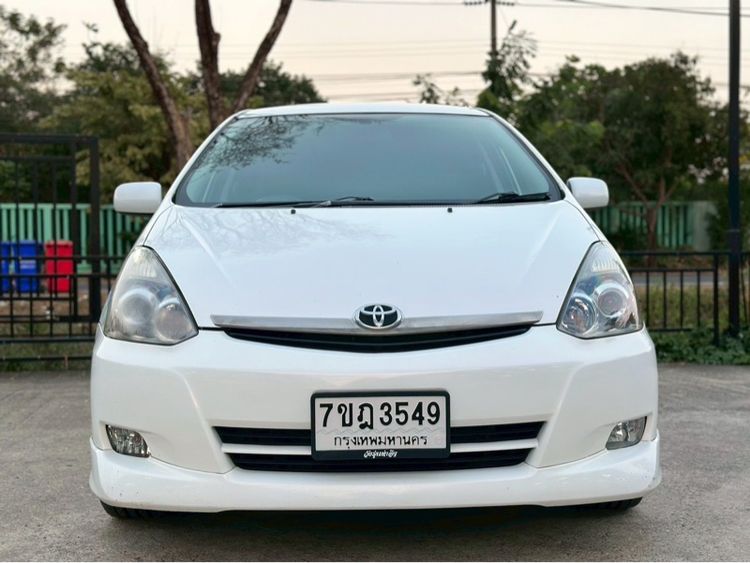 Toyota Wish 2006 Sedan เบนซิน LPG เกียร์อัตโนมัติ ขาว รูปที่ 3