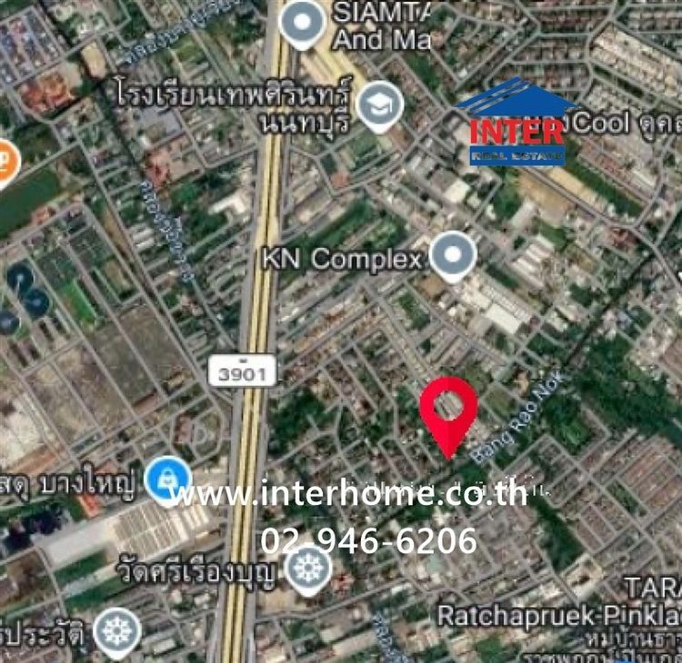 ที่ดินเปล่า 299 ตร.ว. หมู่บ้านกาญจนาลักษณ์3 ถนนกาญจนาภิเษก ถนนนครอินทร์ บางกรวย นนทบุรี รูปที่ 4