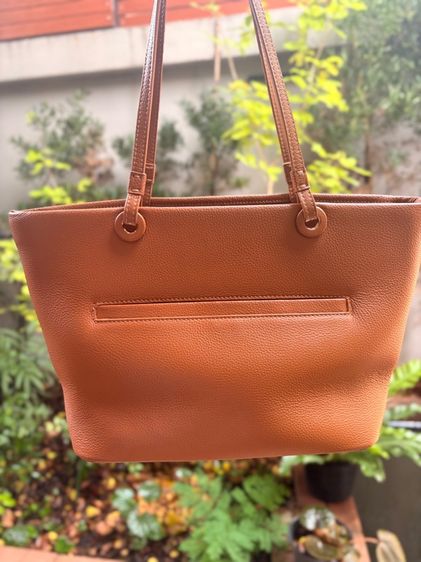 กระเป๋า Tocco Toscano Marlows Tote หนังแท้สี Camel กระเป๋าไปทำงาน รูปที่ 4