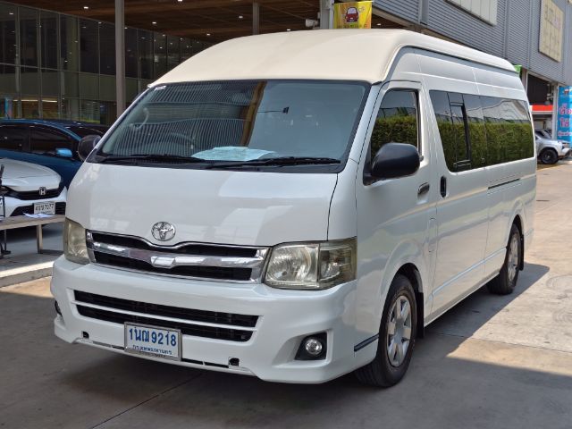 Toyota Commuter 2012 2.7 Van เบนซิน NGV เกียร์ธรรมดา ขาว รูปที่ 3