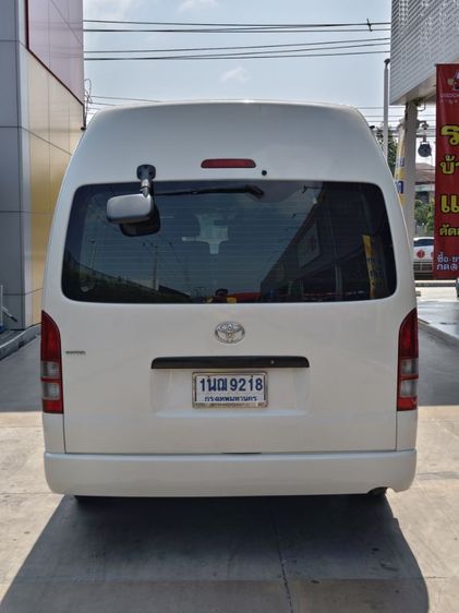 Toyota Commuter 2012 2.7 Van เบนซิน NGV เกียร์ธรรมดา ขาว รูปที่ 4