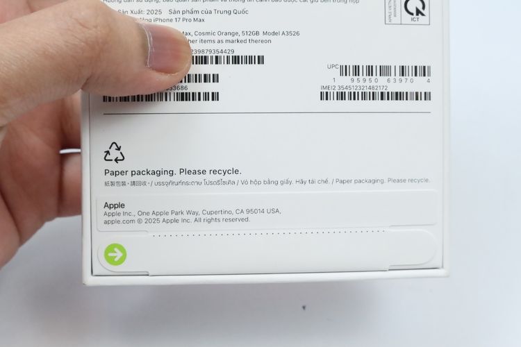 iPhone 17 Pro Max 512GB (Cosmic Orange) มือ1 - ID26040023 รูปที่ 5