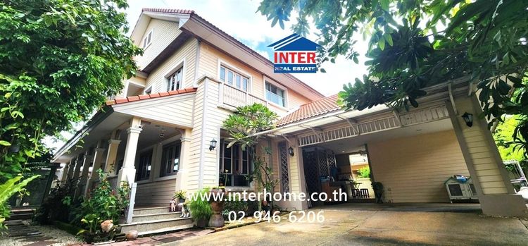 บ้านเดี่ยว 2 ชั้น 103.6 ตร.ว. หมู่บ้านลัดดารมย์ บางบอน4 ซอยเพชรเกษม69 ถนนเพชรเกษม ถนนบางบอน4 เขตหนองแขม กรุงเทพมหานคร