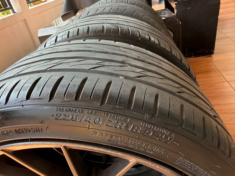 ล้อพร้อมยางRs05rrขอบ18กว้าง8.5ET35งานNK 225 40 18 รูปที่ 12