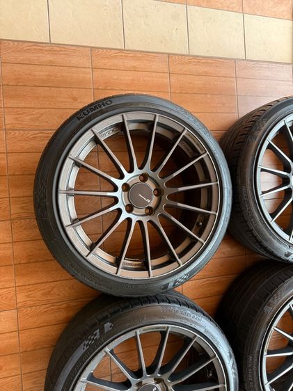 ล้อพร้อมยางRs05rrขอบ18กว้าง8.5ET35งานNK 225 40 18 รูปที่ 5