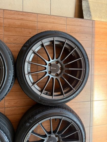 ล้อพร้อมยางRs05rrขอบ18กว้าง8.5ET35งานNK 225 40 18 รูปที่ 3