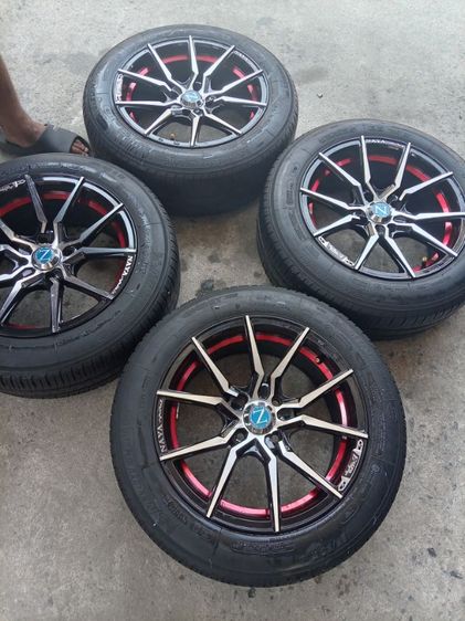 แม็ก naya ขอบ 15 กว้าง 7 ยางแถม รูปที่ 4