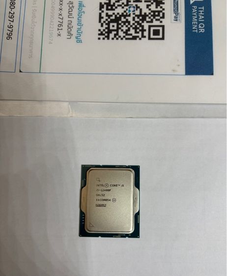 อื่นๆ ขาย CPU (ซีพียู) INTEL CORE I5-12400F 2.5 GHz (SOCKET LGA 1700) สภาพนางฟ้า  พร้อมใช้งาน 