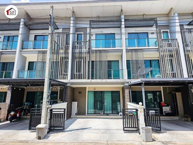 ขาย ทาวน์โฮม 3 ชั้น ทาวน์ อเวนิว เมิร์จ รัตนาธิเบศร์ ตำแหน่งดีใกล้คลับเฮาส์ คุ้มที่สุดในโครงการ ใกล้ MRT เพียง 700 ม.