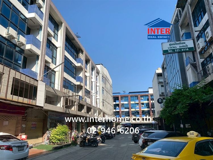 อาคารพาณิชย์ 5 ชั้น 16.5 ตร.ว. โครงการหลักสี่สแควร์ ซอย1 ใกล้มหาวิทยาลัยราชภัฎพระนคร ซอยแจ้งวัฒนะ4 แยก9 ถนนแจ้งวัฒนะ เขตบางเขน กรุงเทพมหานคร