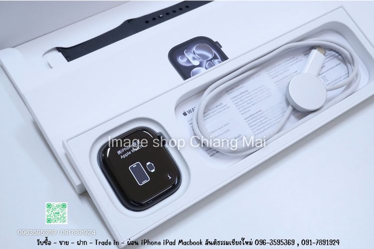 Apple Watch Series 11 46mm GPS  Jet Black ครบกล่อง ประกันถึง 21 มกราคม 2570 รูปที่ 2
