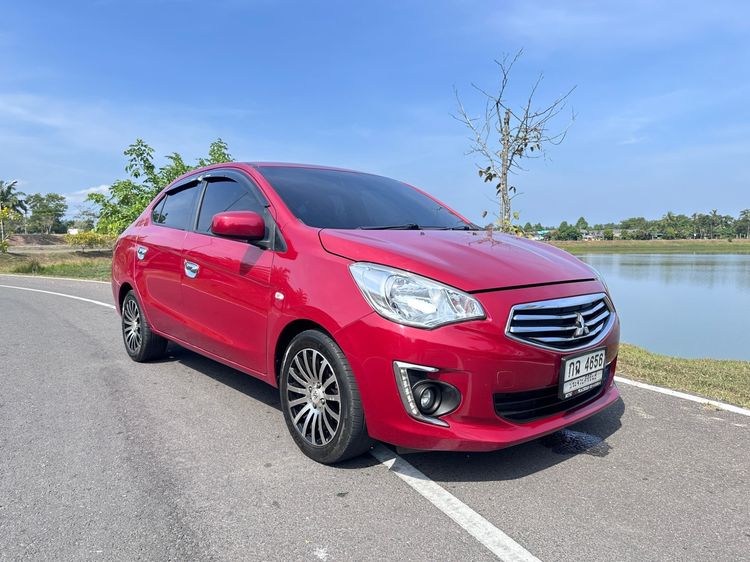 รถ Mitsubishi Attrage 1.2 GLS LTD สี แดง