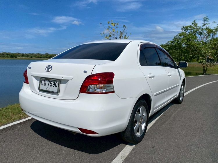 Toyota Vios 2010 1.5 ES Sedan เบนซิน ไม่ติดแก๊ส เกียร์อัตโนมัติ ขาว รูปที่ 3