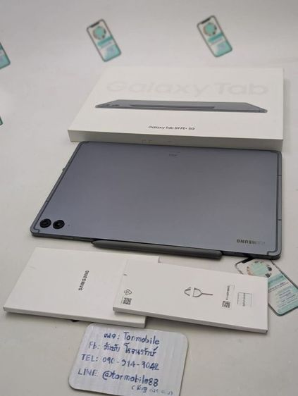 128 GB ขาย เทิร์น Samsung Galaxy Tab S9 Fe Plus 5G ศูนย์ไทย สภาพสวย อุปกรณ์ครบกล่อง เพียง 10,590 บาท เท่านั้น ครับ 