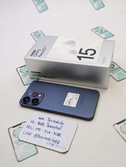 ขาย เทิร์น Oppo Reno 15 5G ศูนย์ไทย อายุ 6 วัน สภาพใหม่เอี่ยม อุปกรณ์ครบยกกล่อง ประกันยาว เพียง 12,590 บาท ครับ รูปที่ 2