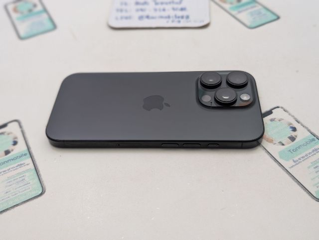 ขาย เทิร์น iPhone 16 Pro 256 Black ศูนย์ไทย สภาพสวย อุปกรณ์ครบยกกล่อง สุขภาพแบต 93 เพียง 25,590 บาท ครับ รูปที่ 6