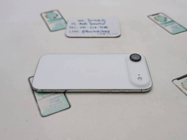 iPhone Air 256 White ศูนย์ไทย สภาพใหม่เอี่ยม อุปกรณ์ครบยกกล่อง ประกันยาว 10 เดือน รอบชาร์จ 26 รอบ สุขภาพแบต 100 เพียง 25,990 บาท ครับ รูปที่ 6