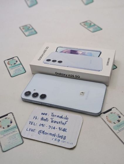 ขาย เทิร์น Samsung Galaxy A55 5G 256 Gb ศูนย์ไทย สภาพสวย อุปกรณ์ครบยกกล่อง เพียง 5,990 บาท ครับ  
 รูปที่ 2