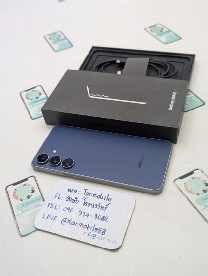 อื่นๆ 256 GB ขาย เทิร์น Samsung Galaxy S25 Fe Ram 8 Rom 256 ศูนย์ไทย สภาพใหม่เอี่ยม อุปกรณ์ครบยกกล่อง ประกันยาว เพียง 15,990 บาท ครับ 