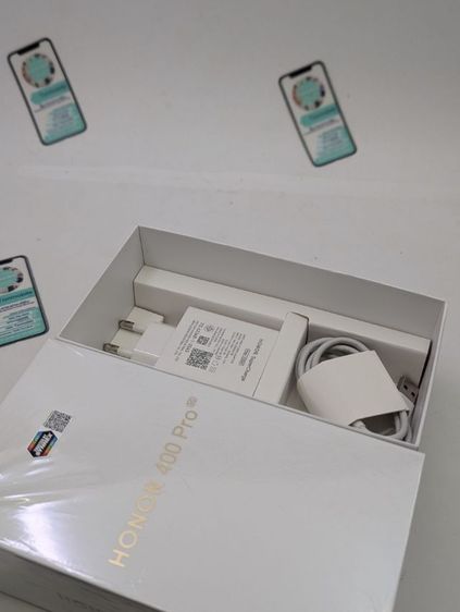ขายเทิร์น Honor 400 Pro 512 GB ศูนย์ไทย สภาพใหม่เอี่ยม อุปกรณ์ครบยกกล่อง ประกันยาว เพียง 11,590 บาท เท่านั้น ครับ  รูปที่ 4