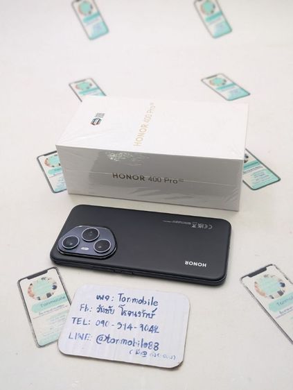 ขายเทิร์น Honor 400 Pro 512 GB ศูนย์ไทย สภาพใหม่เอี่ยม อุปกรณ์ครบยกกล่อง ประกันยาว เพียง 11,590 บาท เท่านั้น ครับ  รูปที่ 2