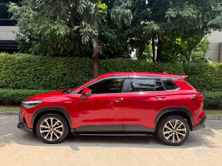 Toyota Corolla Cross 2021 1.8 Hybrid Premium Utility-car ไฮบริด ไม่ติดแก๊ส เกียร์อัตโนมัติ แดง รูปที่ 3