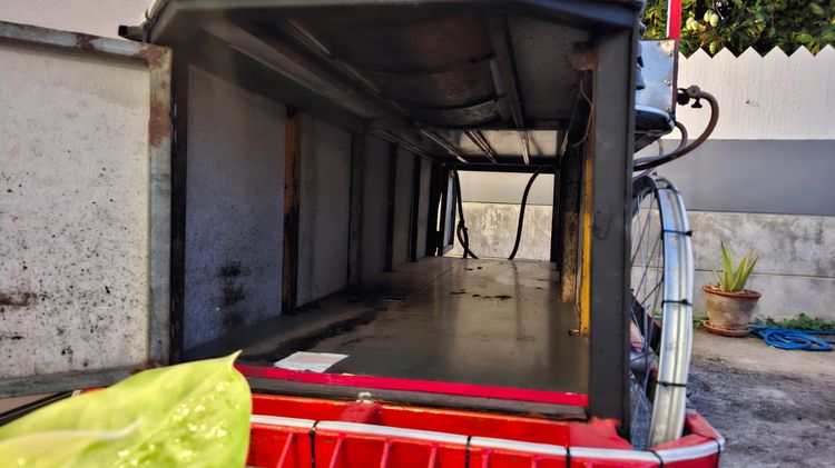 รถเข็นขายของ ตกแต่งสไตล์วินเทจ ในรูปแบบรถไฟไทย รูปที่ 6