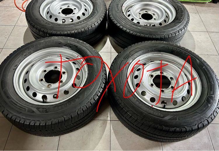 ล้อกระทะขอบ16 6รู พร้อมยาง 215 65 16 รูปที่ 7