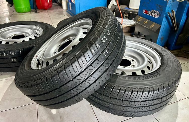 ล้อกระทะขอบ16 6รู พร้อมยาง 215 65 16 รูปที่ 8
