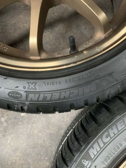 CE28 ขอบ 15 4 รู 100 พร้อมยางมิชลิน รูปที่ 9