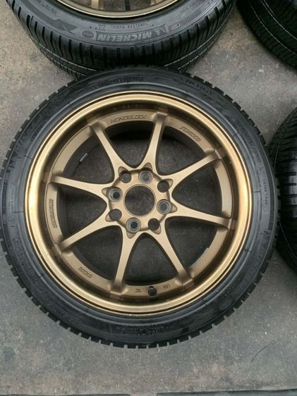 CE28 ขอบ 15 4 รู 100 พร้อมยางมิชลิน รูปที่ 2