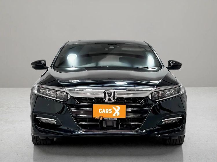 Honda Accord 2020 2.0 Hybrid Tech Sedan ไฮบริด ไม่ติดแก๊ส เกียร์อัตโนมัติ ดำ รูปที่ 2